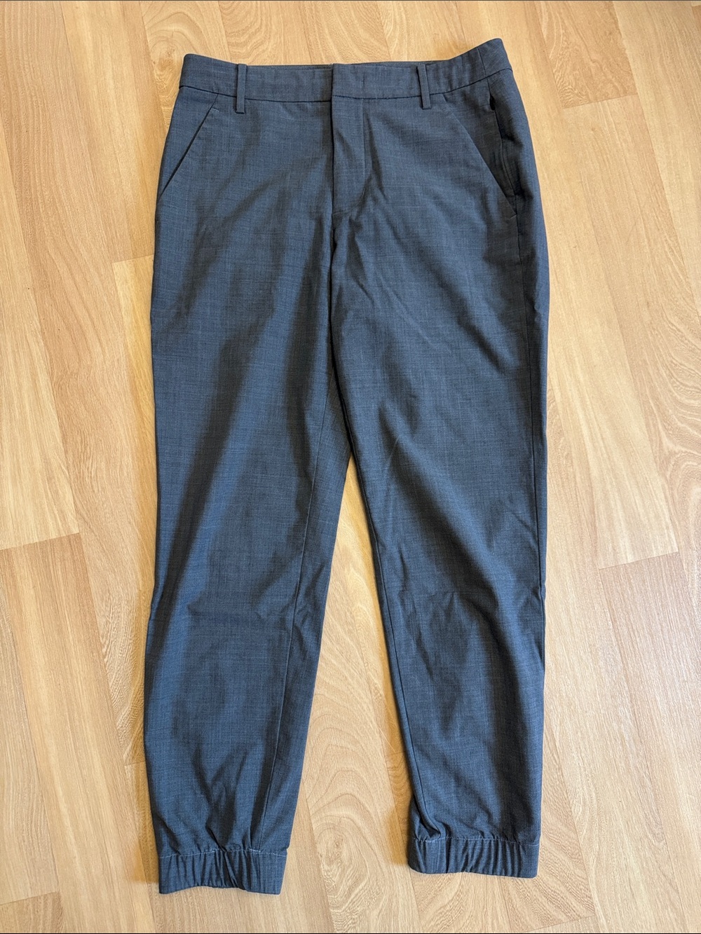 Kit & Ace Men's Dark Gray Dress Jogger Pants